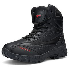 (🛒BLACK FRIDAY SPECIAL-70%OFF)Men's  Winter Anti-Puncture Wide Toe Combat Boots Waterproof Non-Slip Orthopedic Support Work Boots