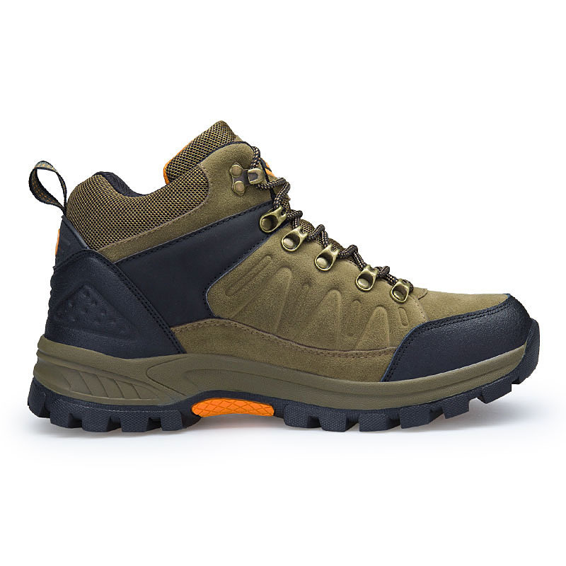 (⏰BLACK FRIDAY SPECIAL-70%OFF)Men's Mountaineering Orthopedic Ankle Support Hiking Boots Waterproof Non-Slip Wide Toe Tactical Boots
